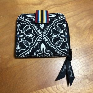 Black and White Vera Bradley Wallet